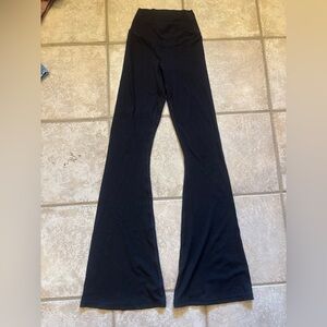 Aerie Black Flared Leggings